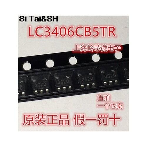 10PCS LC3406CB5TR SOT23-5 LC3406 SOT23
