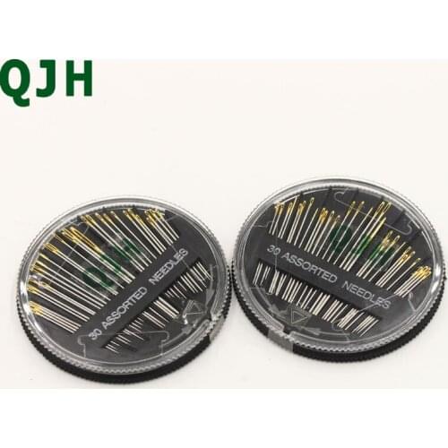 QJH 30pcs hand sewing needles stainless steel sewing needles hand sewing tools DIY handicrafts household sewing accessories