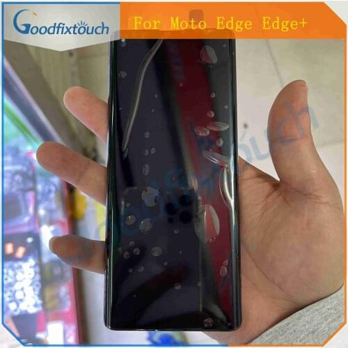AMOLEDFor Motorola Moto Edge+ LCD Display Touch Screen Digitizer Assembly XT2063 Display Screen Replacement for moto edge plus