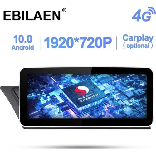 EBILAEN Car Multimedia Player for Audi A4 B8 A5 S4 2009-2017 Android 10.0 AutoRadio Navigation Carplay Headunit Screen Stereo