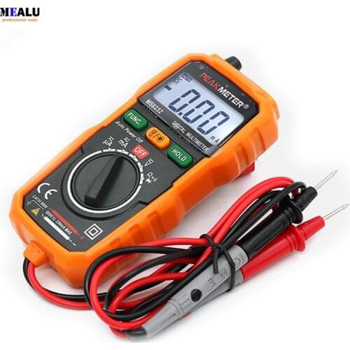 Ms8232 Mini Portable Auto Range Data Hold Spotlight Backlight Power Off Digital Multimeter Tester Digital Multimeter