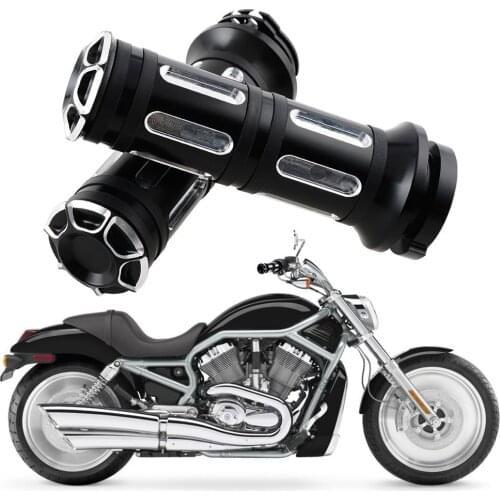 For Harley XL 883 1200 48 Models 1996 -2011 2012 2013 2014 2015 Motorcycle Handlebar Hand Grip Foot Peg 5pcs