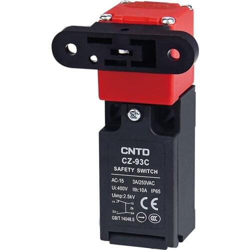 CZ-93C Series 1A1B (NO-NC) Safety Interlock Limit Switch with Key K3