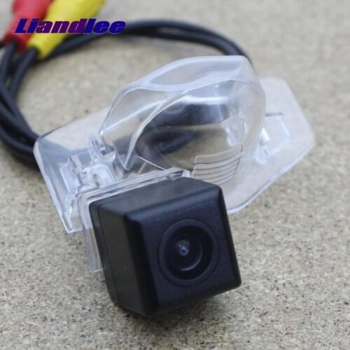 Liandlee Rear View Camera For Honda CRV CR-V Reversing Back up Camera HD CCD Night Vision License Plate Lamp