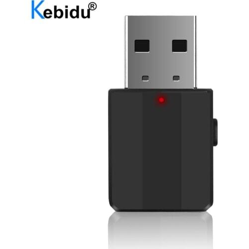 Kebidu 3.5mm AUX Jack Audio Wireless Bluetooth Receiver 5.0 Adapter for Car PC Headphones Mic 3.5 Bluetooth 5.0 Receptor