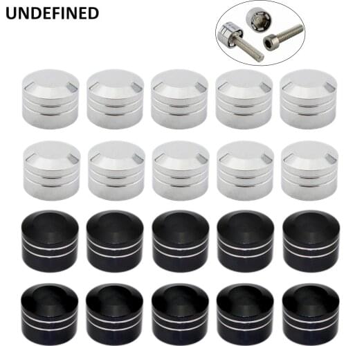 Motorcycle Bolt Cover Twin Cam Engine Motor Topper Head Screw Bolts Caps for Harley Sportster 883 Heritage Softail Dyna Touring