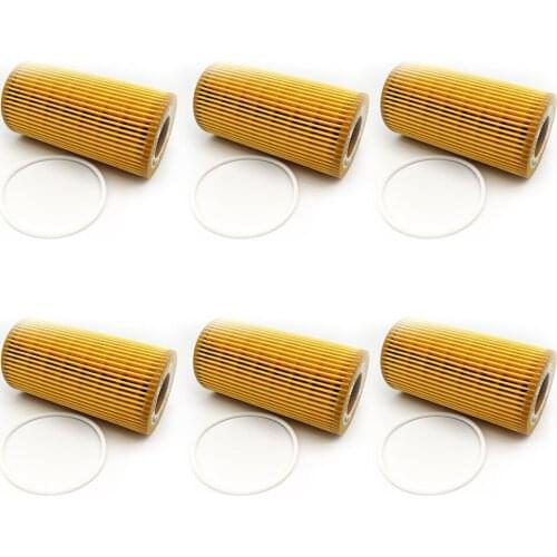 Yubao 6Pcs Engine Oil Filter #8692305 For Volvo C30 C70 S40 S60 V50 V60 04-13 8642570