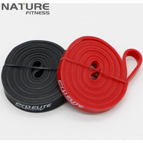 Set of 2 Color 208cm Length Latex Strength Resistance Bands Equipment, Gym Powerlifting Pull Up Strengthen Muscle Exercise Rope