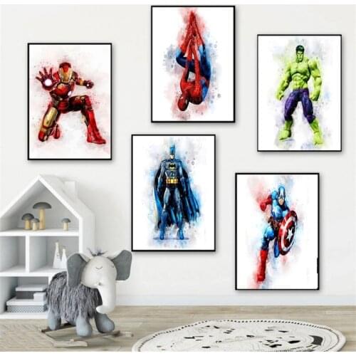 Marvel Superhero Diamond Painting Accessoires Cross Stitch Kits Diamond Embroidery Mosaic Kids Bedroom Home Decoration
