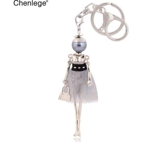 New design women keychain car key chain charms key ring pendant for ladies handbag keyring gift wholesale