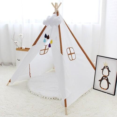 Oxford Cloth Baby Tipi Tent Kids Teepee House for Children Wigwam Indoor Outdoor Play Room for Child Toys Photography Props