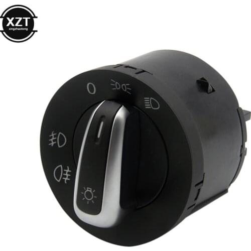 Car Headlight Control Switch For Volkswagen Passat B5 B6 Polo Touran Bora Passat CC Vw Golf 4 MK5 Caddy Jetta Fog lamp Switches
