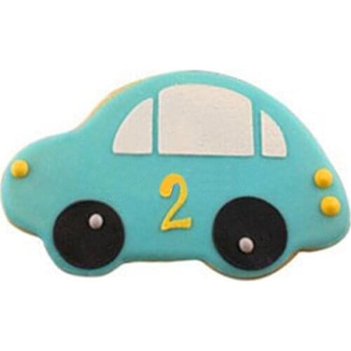 Stainless Steel Dress Car Bone Puppy Dog Circle Mould Cookie Cutter DIY Mold