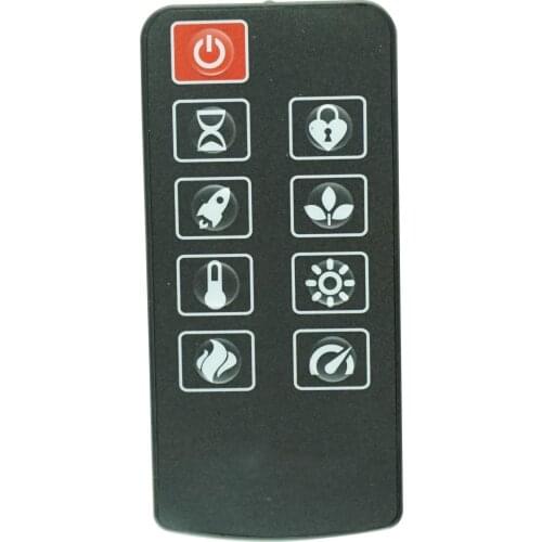 Remote Control For MASTERFLAME Athena26 & Homestar TV-160173-FP-LWS Ember Electric Firebox Indoor Fireplace