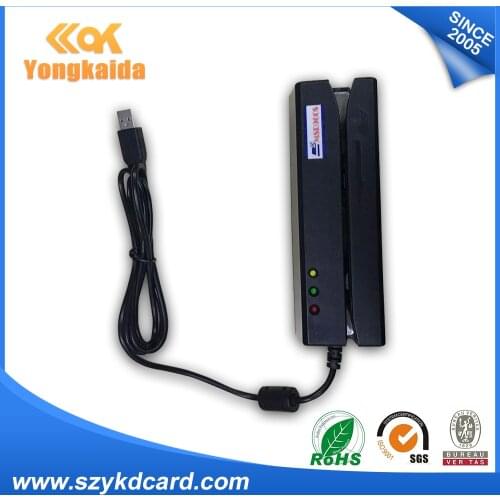 YongKaiDa Reads ISO7811 USB MSR900 magnetic stripe write reader for access control system