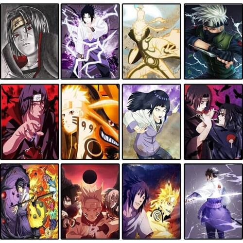 Japanese Anime Canvas Painting Naruto Posters and Prints Print Mural Pictures Childrens Room Home Wall Decoration Kids Gifts