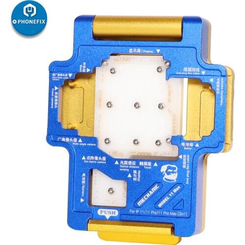 Mechanic 3 IN 1 PCB Separation Test Jig for IPhone 11 11pro 11promax Motherboard BGA Reballing Fixture PCB Holder Board Platform