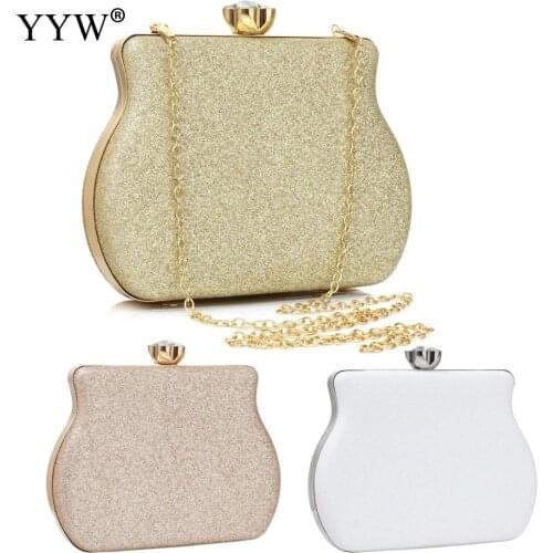 Woman Evening Dress Bag Solid Color Fashion And All-Match Shoulder Bag Fashion For Wedding Or Party Handbag Clutch Purse