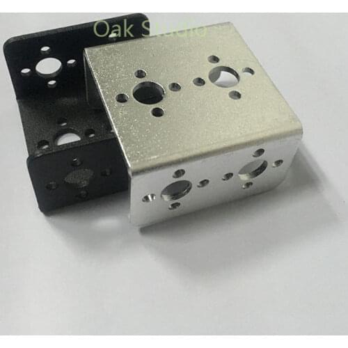 2pcs/lot, Aluminum Alloy Wide U-shapped Beam (Silver/Black) And Robot Arm,DIY Robotic arm, Free shipping