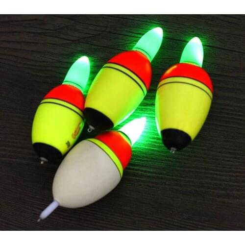 20/30/35/40g LED Electronic Fishing Float Saltwater Sea Rock Plastic Fishing Floats Luminous Fish Buoys fishing Accessories