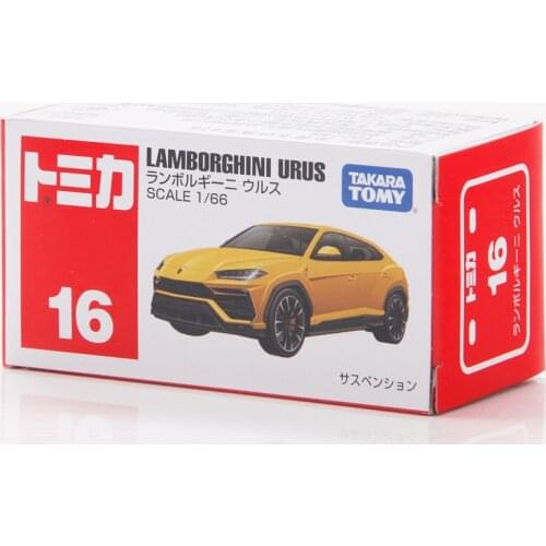 Takara Tomy Tomica 1/66 Car model No. 16 Lamborghini URUS Buffalo SUV 102748