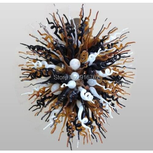 Free Shipping Unique Design Special Style Glass Light Villa Restaurant Hall Chandelier Lighting Led