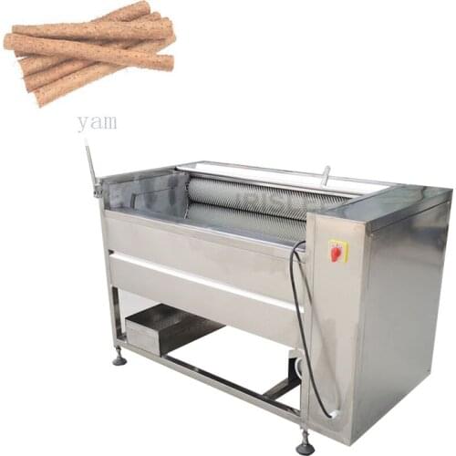 Large capacity 300-500KG / H root vegetable automatic washing peeling machine for potato,beet, tarro, carrot