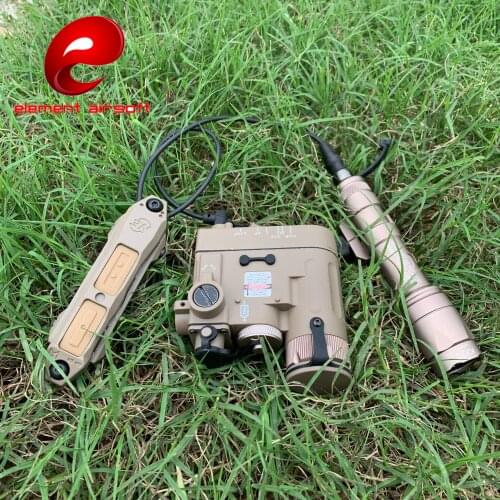 Element Airsoft Surefir M600C Hunting Light softair DBAL-D2 IR Laser Double Control Switch lazer Tactical Gun Weapon Flashlight