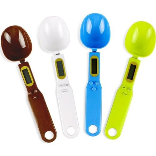 Measuring Spoon 500g/0.1g Precise Digital Measuring Spoons Kitchen Measuring Spoon Gram Electronic Measuring Spoons LCD Display