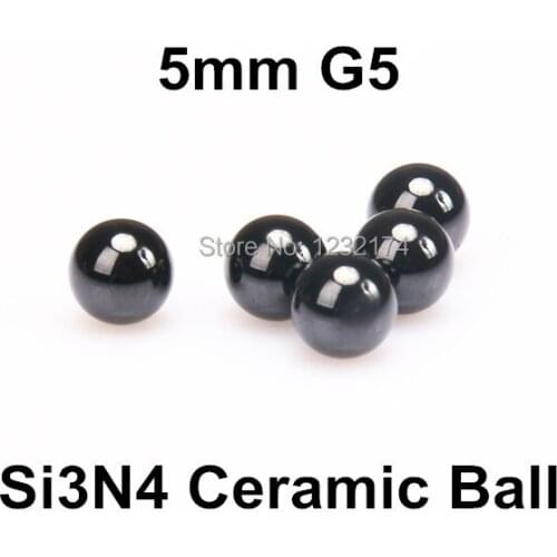 5mm Silicon Nitride Ceramic Ball G5 Si3N4 100PCS/Lot used inBearing,Pump,Valve ball,linear slider 5mm ceramic ball