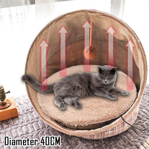 Heated mat Cat heating pad for cats heat pad pet Electric Heat Pad Blanket Puppy Bunny Usb Heater Bed Mat Autumn Winter Cushion