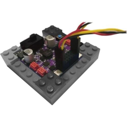 Snekboard An open-hardware Python microcontroller for LEGO