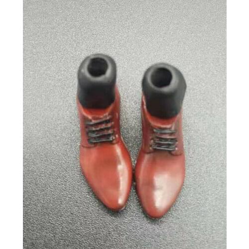 1/12 leather Shoes Model for 6" Action Figures Doll Model
