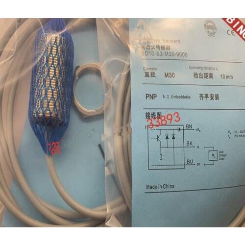 2pcs New High Quality close Proximity switch BD10-S3-M30-9003 BD10-S1-M30-9003