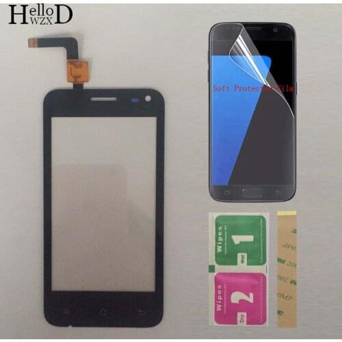 Mobile Phone Touch Screen Front Glass For Micromax Bolt A79 Micromax A79 Touch Panel Glass Digitizer + Protector Film