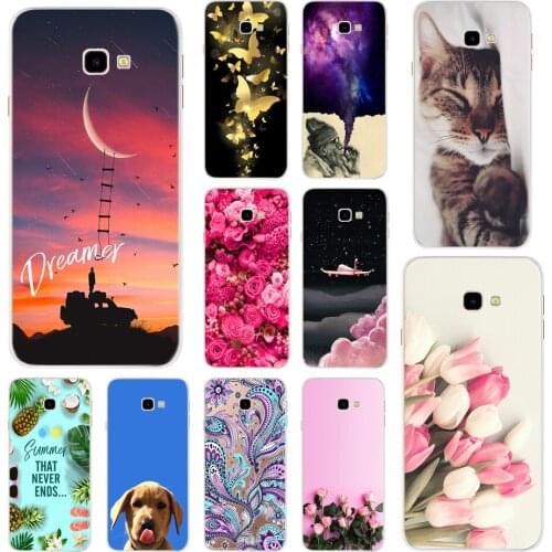 Silicone Case For Samsung Galaxy J4 Plus 2018 J4 Soft TPU Fashion Phone Case For Samsung Galaxy J4 J4Plus J415 J400 Cover Case