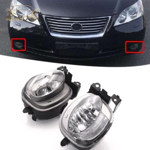 Reamocea 2X Left & Right Sidd Front Car Bumper Driving Fog Lamp Light Fit For Lexus ES350 2007 2008 2009 Auto Replacement