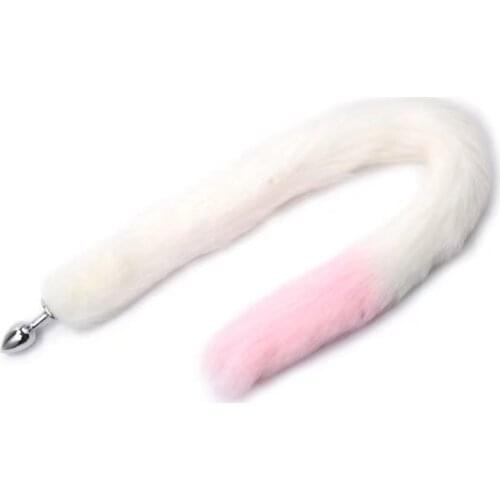 BESTCO 18+ Girl Fox Tail Plush Anal Plug Butt Dilator Erotic Cosplay Fetish Roleplay Anus Bdsm Adult Women Sex Toys Accessories