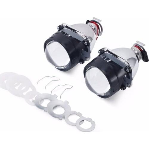 20X WST 2.5inch auto car Bixenon HID projector lens bixenon lens H4 H7 H1 H11 9005 9006 bi-xenon projector lens headlights light