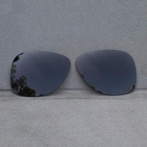 Black Polarized Replacement Lenses for Crosshair 2012 Sunglasses Frame 100% UVA & UVB