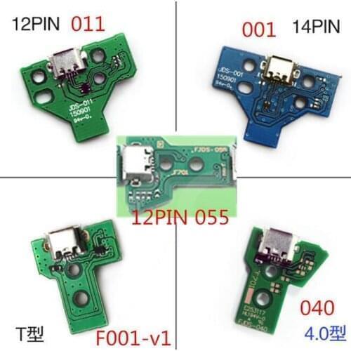 For PS4 Controller USB Charging Port Socket Charger Board Connector 001 011 030 040 055 JDS001 JDS011 JDS030 JDS055