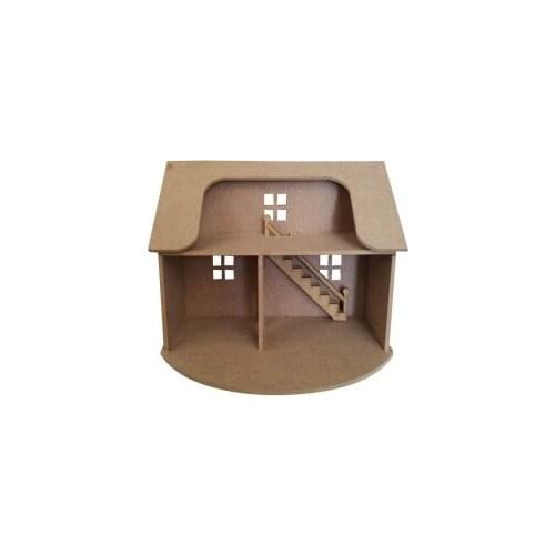 HOUSE WITH WOODEN STAIRS