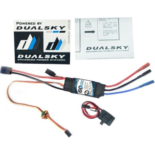 DualSky XC6018BA V2 Brushless ESC 60A Electronic Speed Controller for RC Airplane