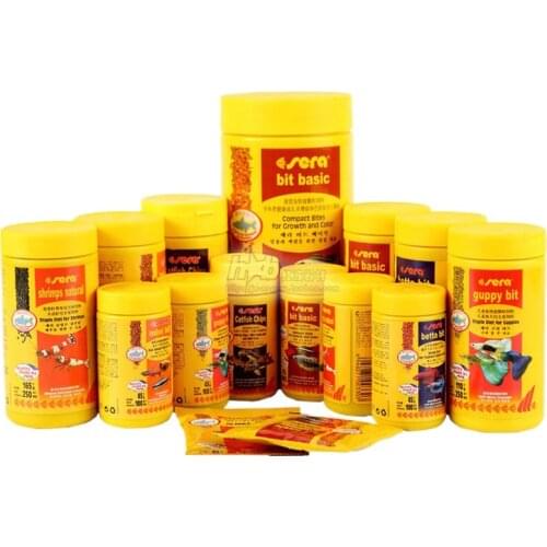Sera Fish food All Kinds for mini baby fish shrimp cichild discus betta guppy botton catfish best selling 2020 aquarium supply