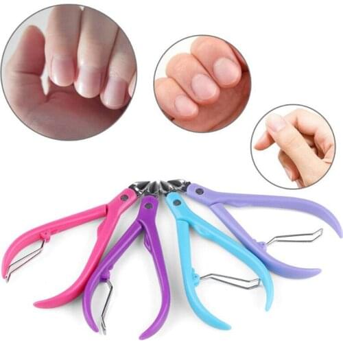 ABS Handle Toenail Ingrown Nail Art Cuticle Nipper Clipper Edge Cutter Manicure Scissor Plier Tool Pedicure Dead Skin Remover