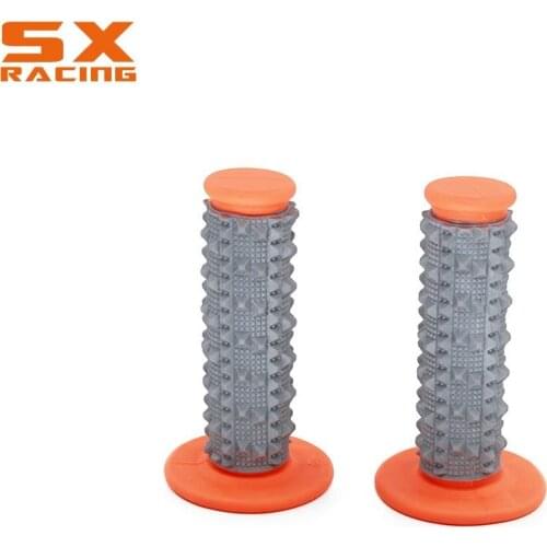 3D 7/8" TPE Handlebar Grips Soft Rubber Handle Bar Grip Racing Motocross Motorbike Grips For KTM SX YZF WR RMZ Dirt Pit Bike