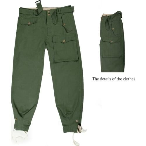 EMD WWII German HBT Assault artillery pants