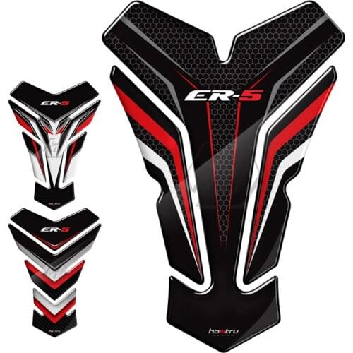 New 3D Motorcycle Tank Pad Protector Stickers Case for Kawasaki ER5 ER-5 Tankpad