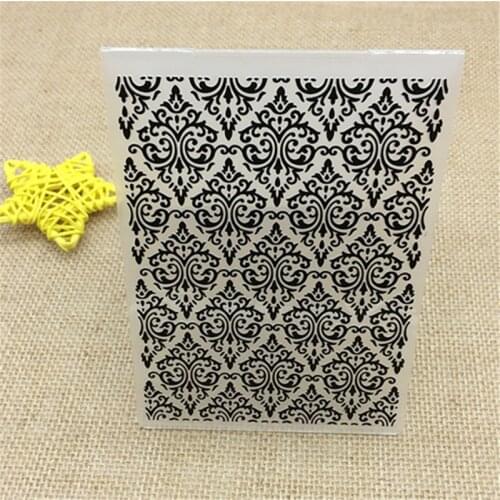 The Flowers Plastic Embossing Folders for DIY Scrapbooking Paper Craft/Card Making Decoration Supplies