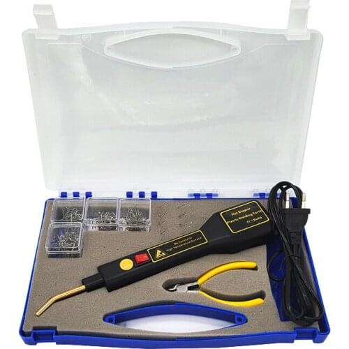 Plastic Welder With Staples Garage Tools Hot Staplers Machine Staple PVC Plastic Repairing Machine Car Bumper Repair